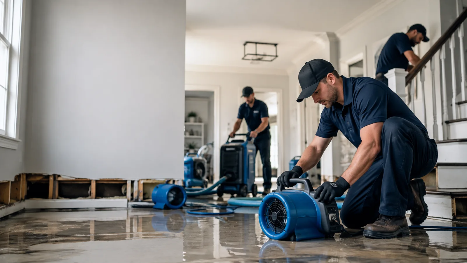 Water Damage Restoration in Lawrence, KS near me